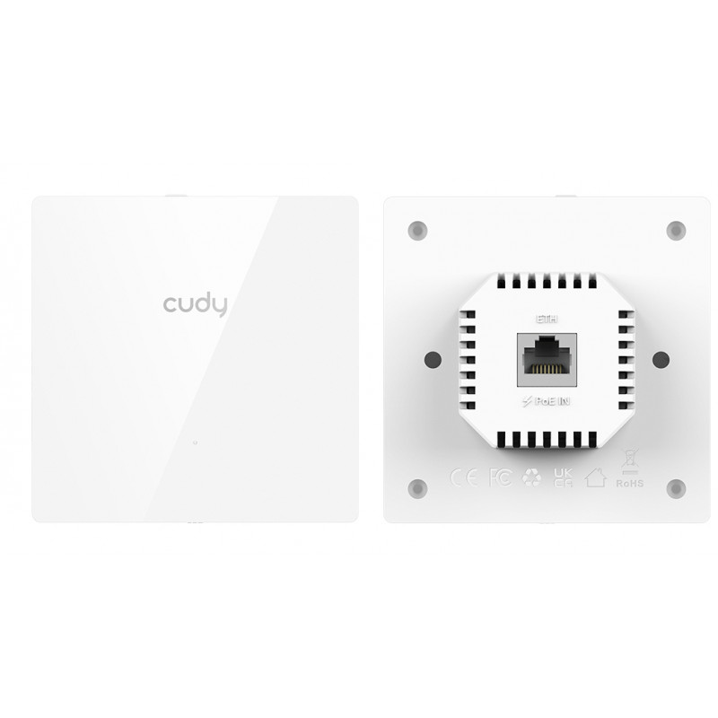 Cudy AC1200 divjoslu sienas kontaktligzdas piekļuves punkts AP1300E WALL
