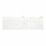 CHERRY DIGITAL HEALTH Active Key AK-C8112 medicīniskā mazgājamā klaviatūra, pilna izmēra, USB, QWERTZ, balta AK-C8112-US-W/CH