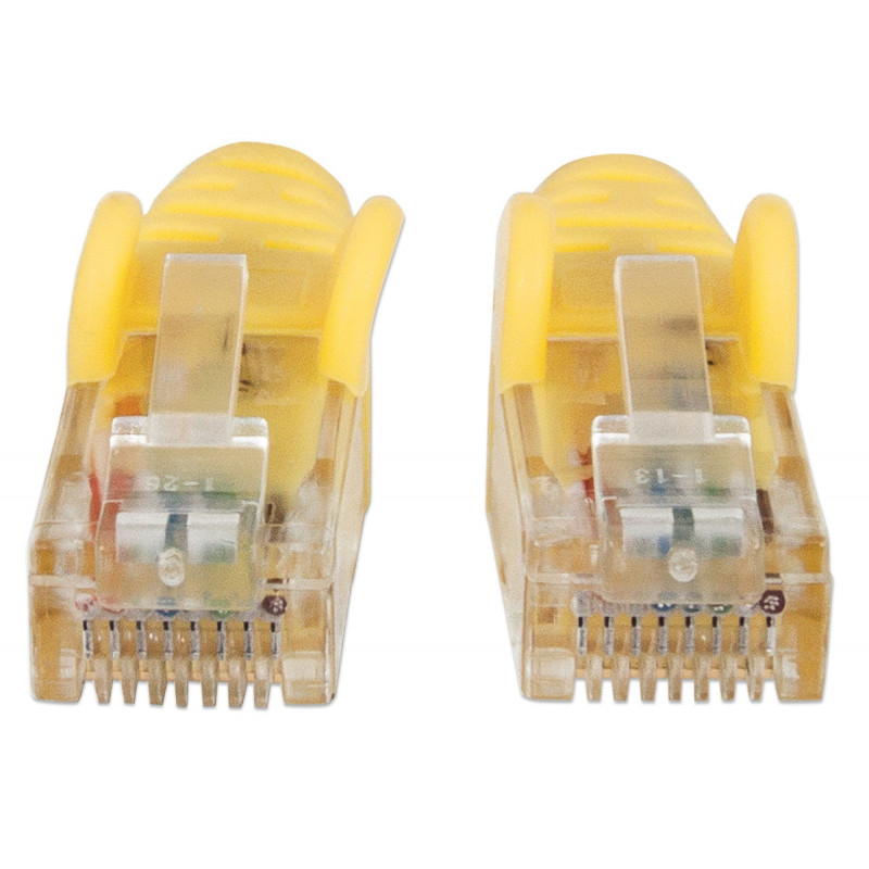 Intellinet Cat6 UTP savienojuma kabelis, 2 x RJ-45, presēts, 7,5 m, dzeltens (342391)