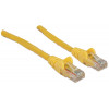 Intellinet Cat6 UTP savienojuma kabelis, 2 x RJ-45, presēts, 7,5 m, dzeltens (342391)