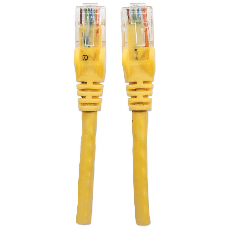 Intellinet Cat6 UTP savienojuma kabelis, 2 x RJ-45, presēts, 7,5 m, dzeltens (342391)