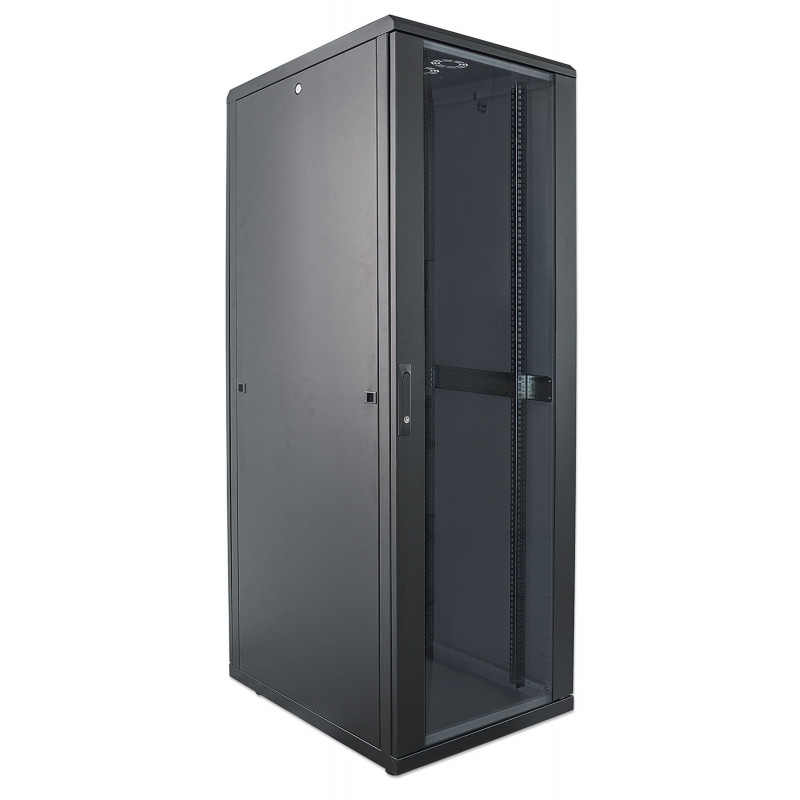 Intellinet sienas skapis 22U 19 inch melns RAL 9005, 600x600x1080 mm 713603
