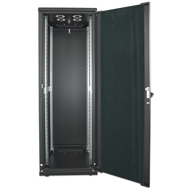 Intellinet sienas skapis 22U 19 inch melns RAL 9005, 600x600x1080 mm 713603