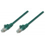 Intellinet Cat6 UTP savienojuma kabelis, RJ45, liets, 7,5 m, zaļš 342520