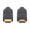 MANHATTAN CL3 4K@60Hz ātrdarbības HDMI kabelis ar Ethernet iekšsienas uzstādīšanai, 10 m, melns 356992