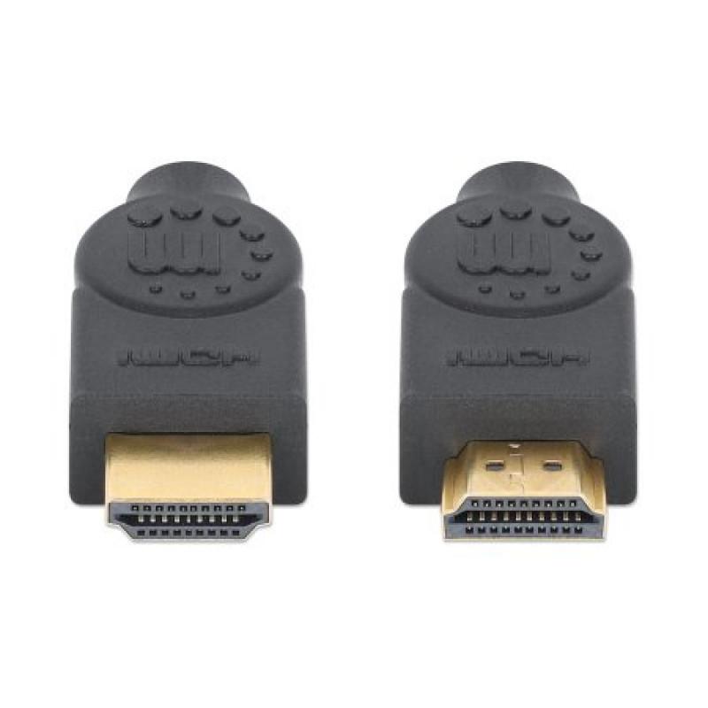 MANHATTAN CL3 4K@60Hz ātrdarbības HDMI kabelis ar Ethernet iekšsienas uzstādīšanai, 10 m, melns 356992
