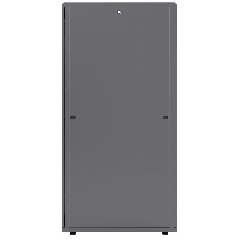 Intellinet 42U 19 inch tīkla skapis, melns RAL 9005, 600x1000mm, aizslēdzamas stikla priekšdurvis 713733