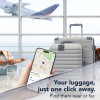 Cellularline TRACY LOCK viedā pakaramā atslēga ar Bluetooth izsekotāju, izmantojot Apple Find My, melna 61302