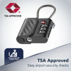 Cellularline TRACY LOCK viedā pakaramā atslēga ar Bluetooth izsekotāju, izmantojot Apple Find My, melna 61302
