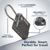 Cellularline TRACY LOCK viedā pakaramā atslēga ar Bluetooth izsekotāju, izmantojot Apple Find My, melna 61302