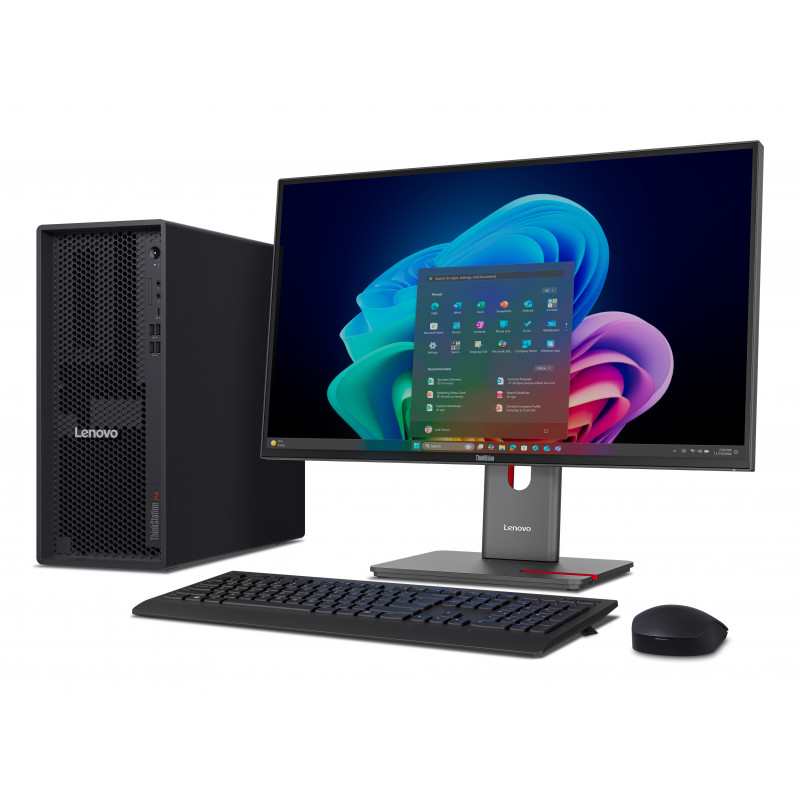 Lenovo ThinkStation P4 30KN0040GE galddators, AMD Ryzen 5 PRO 9655, 32GB DDR5, 512GB SSD, Windows 11 Pro