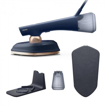 Philips OneTurn 2-in-1 tvaika gludeklis GC215/20 tumši zils