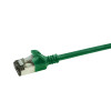 LogiLink SlimLine Cat 6a STP komutācijas kabelis RJ-45 5m zaļš RAL 6029 CQ9075S