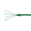 LogiLink SlimLine Cat 6a STP komutācijas kabelis RJ-45 5m zaļš RAL 6029 CQ9075S