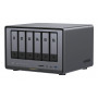 Ugreen NASync DXP6800 Pro 6 līču NAS sistēma, Intel Core i5-1235U, 8GB DDR5, 2x10GbE + 2x2.5GbE, 2xM.2 NVMe, 2xUSB3.2 Gen2, HDMI, PCIe 4.0 25899