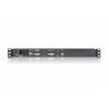 ATEN CL6700MW 1U 17 inch Full HD LCD KVM konsole ar itāļu tastatūru, DVI, USB CL6700MW-AT-XG-2XK06ITG