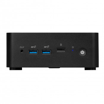 MSI Cubi NUC 1M-021DE Mini PC Barebone - Intel Core 5 120U, 8GB RAM, 512GB SSD, Windows 11 Pro, melns 00B0B111-021