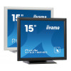 Iiyama ProLite T1531SR-B5 15 inch Skārienjūtīgs LED monitors - 1024 x 768, TN, HDMI/VGA/DisplayPort, skaļruņi, matēts melns