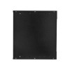 LogiLink 19 collu sienas skapis ECO 9U, 550mm dziļums, stikla durvis, melns RAL 9005, salikts W09C55B