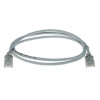 ACT pelēks 7 metru LSZH U/UTP CAT6 datu centra slimline patch kabelis ar aizsargātiem RJ45 savienotājiem (DC9007)