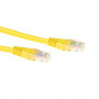 ACT dzeltens 1,5m LSZH U/UTP CAT6 tīkla kabelis ar RJ45 savienotājiem IB9851