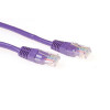 ACT violets 5m U/UTP CAT6 tīkla kabelis ar RJ45 savienotājiem IB1705