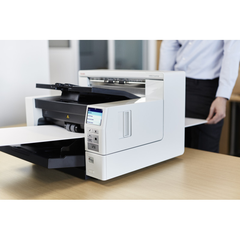 Kodak i4650 Liela apjoma dokumentu skeneris, 130 lpp/min abpusēji, 500 lapu ADF, USB 3.0