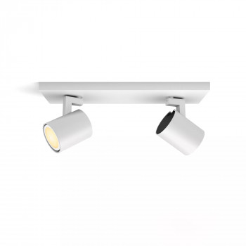 Philips Hue White Ambiance Runner Spot 2 gaismu balts ar dimmer slēdzi