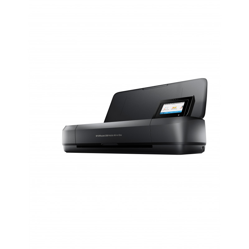 HP OfficeJet 250 mobilais daudzfunkciju printeris - drukāšana, kopēšana, skenēšana, Wi-Fi, 4800 x 1200 DPI, 10 ppm melnbalta