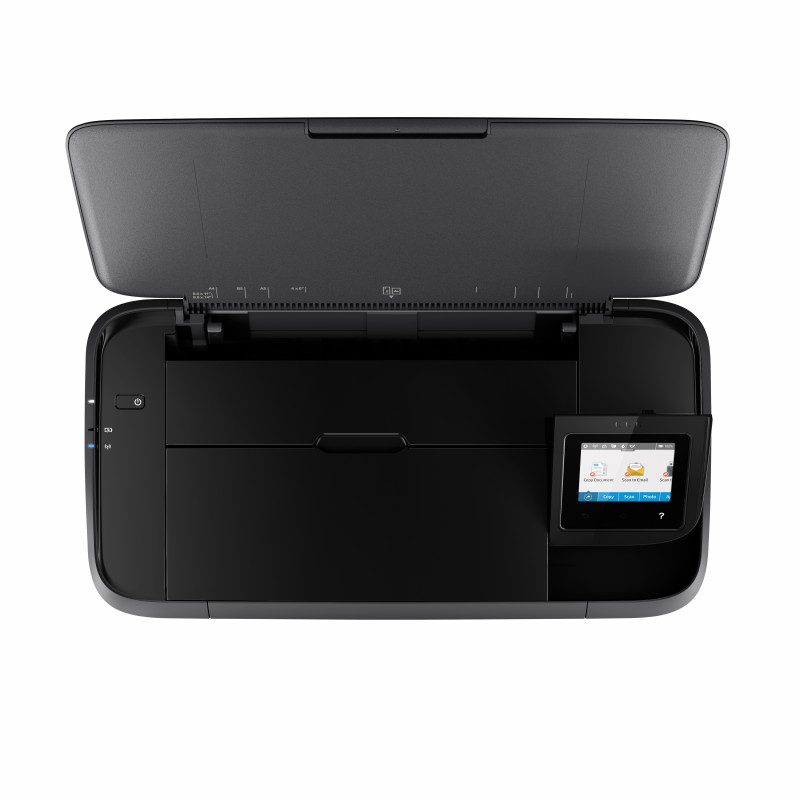 HP OfficeJet 250 mobilais daudzfunkciju printeris - drukāšana, kopēšana, skenēšana, Wi-Fi, 4800 x 1200 DPI, 10 ppm melnbalta