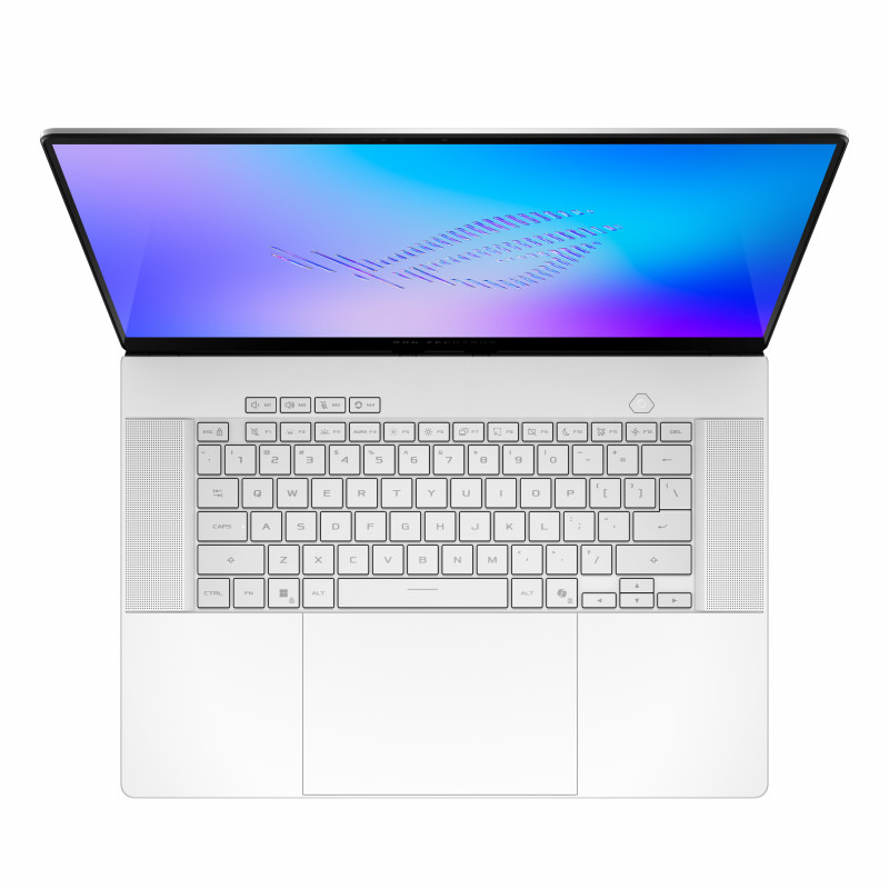 ASUS ROG Zephyrus G16 GU606AW-TB010W Copilot+ PC spēļu klēpjdators, 16 collu WQXGA OLED 240Hz, Intel Core Ultra 9 386H, 32GB LPDDR5x, 1TB SSD, GeForce RTX 5080 16GB, Windows 11 Home, vācu QWERTZ tastatūra