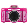 VTech Kidizoom Duo FX rozā digitālā kamera ar diviem objektīviem, 5MP, 2,4 collu krāsu LCD, spēlēm, microSD slotu, USB, 4x AA 80-519954