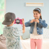 VTech Kidizoom Duo FX rozā digitālā kamera ar diviem objektīviem, 5MP, 2,4 collu krāsu LCD, spēlēm, microSD slotu, USB, 4x AA 80-519954