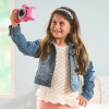 VTech Kidizoom Duo FX rozā digitālā kamera ar diviem objektīviem, 5MP, 2,4 collu krāsu LCD, spēlēm, microSD slotu, USB, 4x AA 80-519954