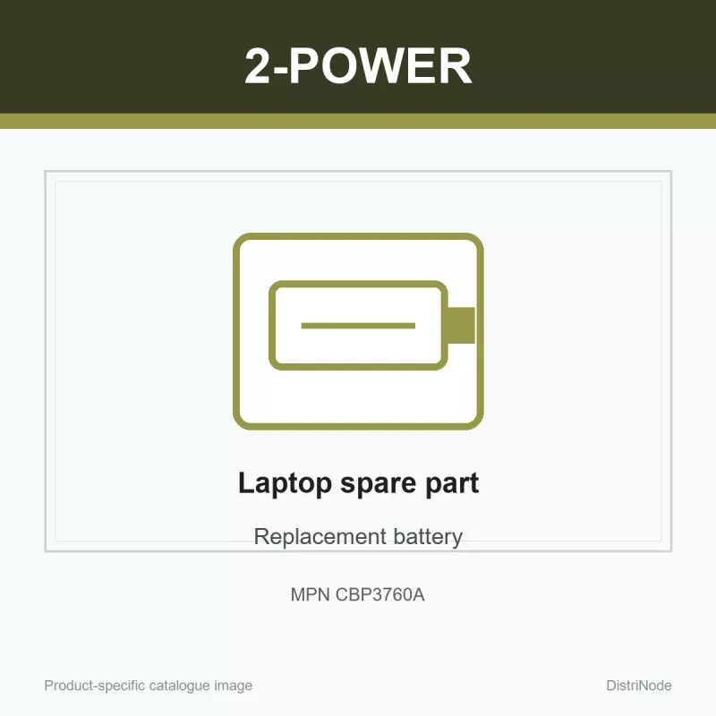 2-Power CBP3760A klēpjdatora rezerves daļa