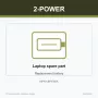 2-Power CBP3760A klēpjdatora rezerves daļa