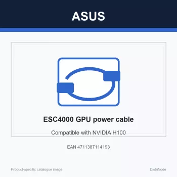 Strāvas kabelis ASUS ESC4000 sērijai, saderīgs ar NVIDIA H100, ASUS zīmols
