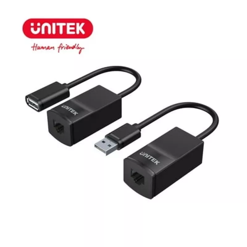 Tīkla kabelis UNITEK Y-UE01001 dokstacijas/portu replikators USB 3.0 60m melns