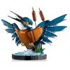 LEGO Icons Zivju dzenīša putna komplekts modelēšanas komplekts pieaugušajiem ar ūdens ainavu un statīvu lieliska mājas un biroja galda dekorācija Valentīndienai