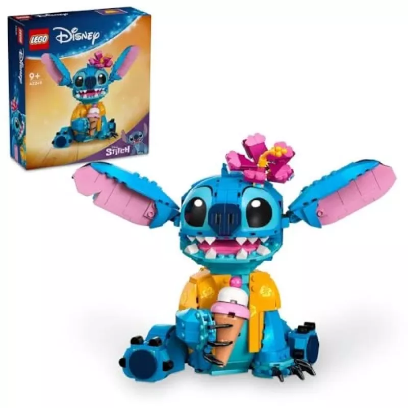 LEGO | Disney Stitch būvējams bērnu rotaļu komplekts ar saldējuma konusu 43249