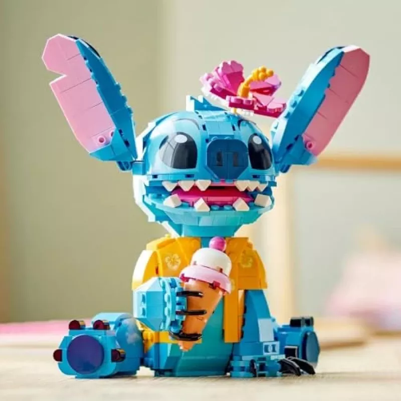 LEGO | Disney Stitch būvējams bērnu rotaļu komplekts ar saldējuma konusu 43249