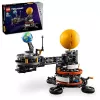LEGO Technic Planēta Zeme un Mēness Orbītā Kosmosa Spēles Bērniem No 10 Gadiem Saules Sistēmas Būvējamā Rotaļlieta Ar Planētām
