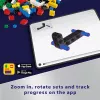 LEGO Technic Planēta Zeme un Mēness Orbītā Kosmosa Spēles Bērniem No 10 Gadiem Saules Sistēmas Būvējamā Rotaļlieta Ar Planētām