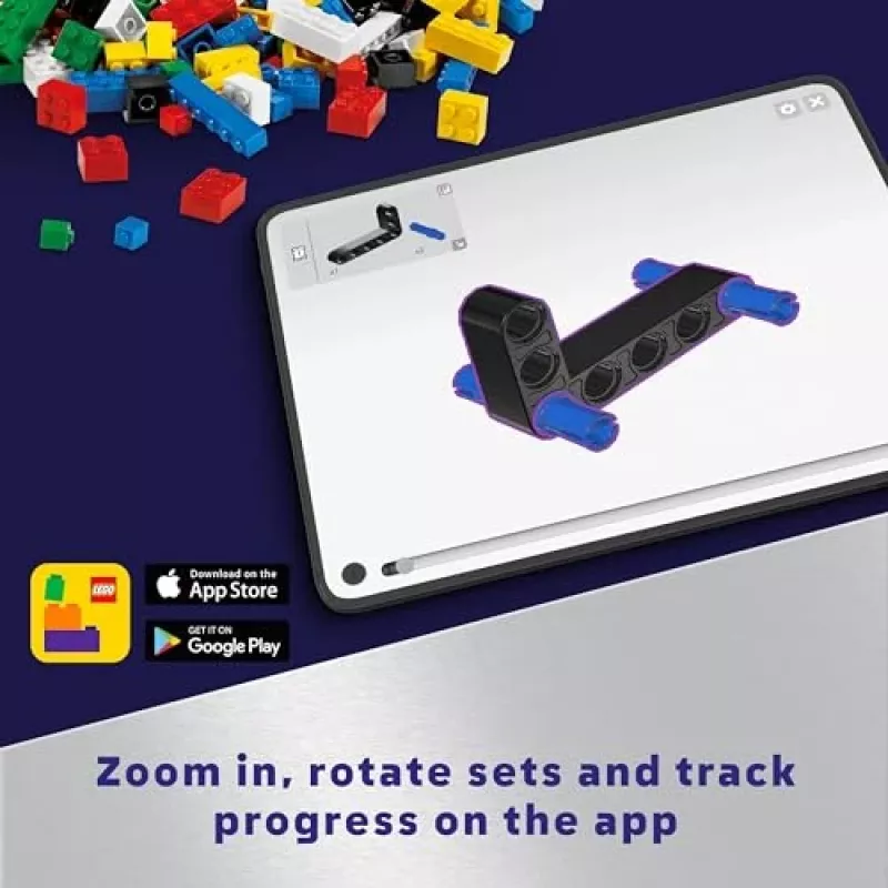 LEGO Technic Planēta Zeme un Mēness Orbītā Kosmosa Spēles Bērniem No 10 Gadiem Saules Sistēmas Būvējamā Rotaļlieta Ar Planētām