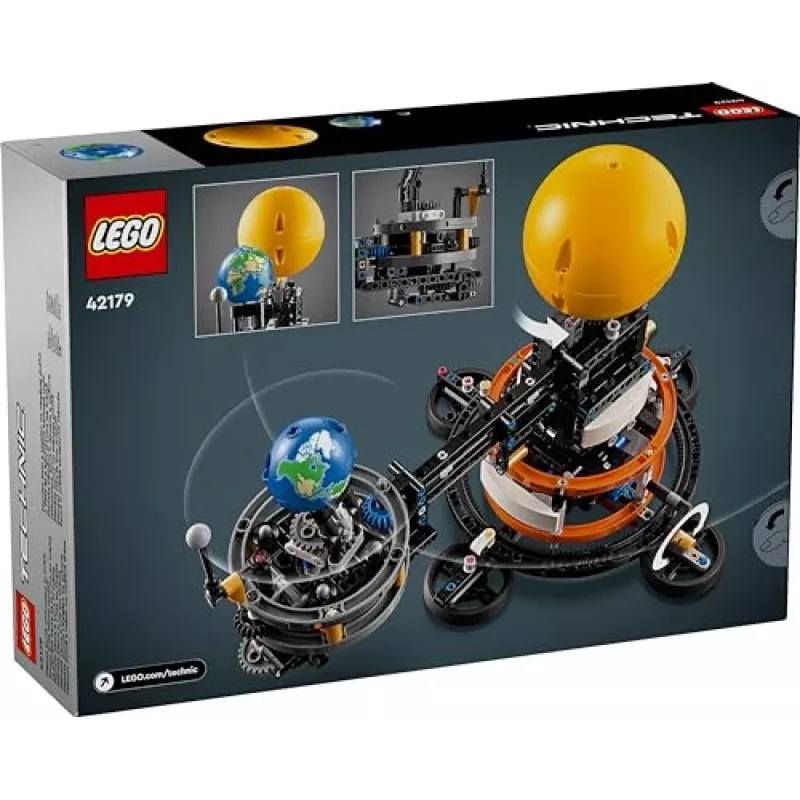 LEGO Technic Planēta Zeme un Mēness Orbītā Kosmosa Spēles Bērniem No 10 Gadiem Saules Sistēmas Būvējamā Rotaļlieta Ar Planētām