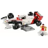 LEGO komplekts McLaren MP4/4 Ayrton Senna 10330 — LEGO ICONS mēroga modeļa eksponāts