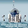LEGO būvējamais droīds R2‑D2 komplekts 75379 — 1 050 detaļas, 10+ gadi, 160×110×240 mm, 0,24 kg