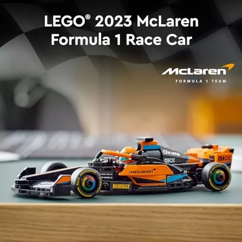 LEGO Speed Champions McLaren Formula 1 automašīnas 2023. gada modeļa 76919 komplekts