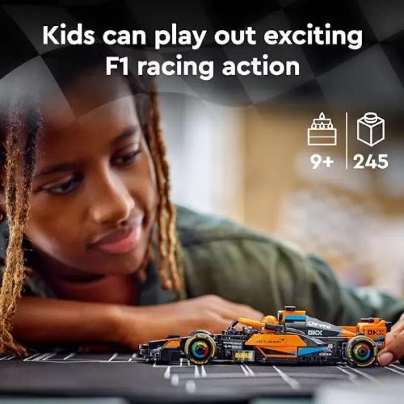 LEGO Speed Champions McLaren Formula 1 automašīnas 2023. gada modeļa 76919 komplekts