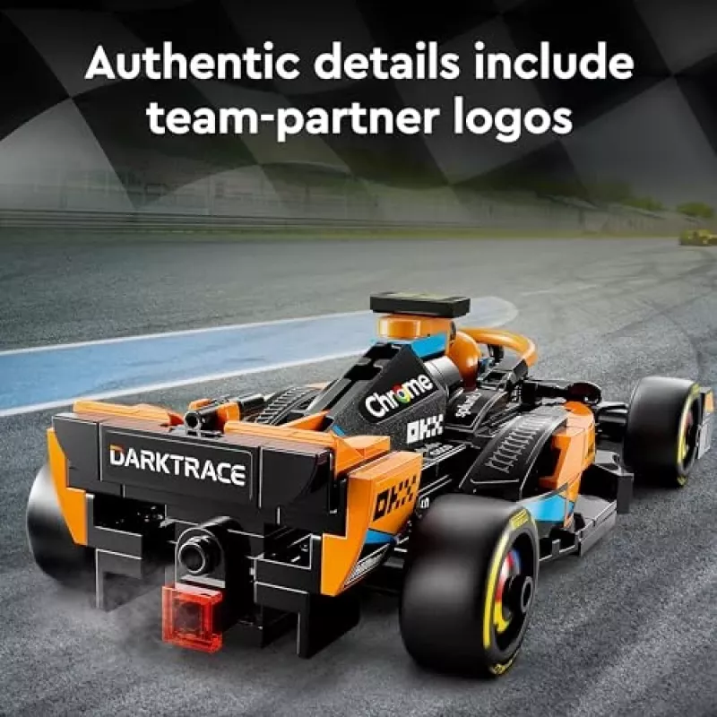 LEGO Speed Champions McLaren Formula 1 automašīnas 2023. gada modeļa 76919 komplekts